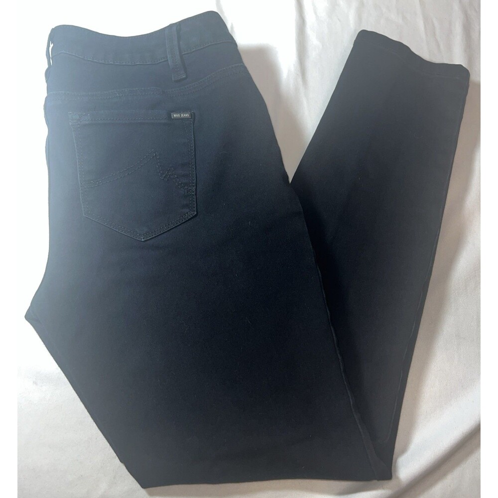 Max Jeans Women's 6 Black Skimmer‎ Jeans